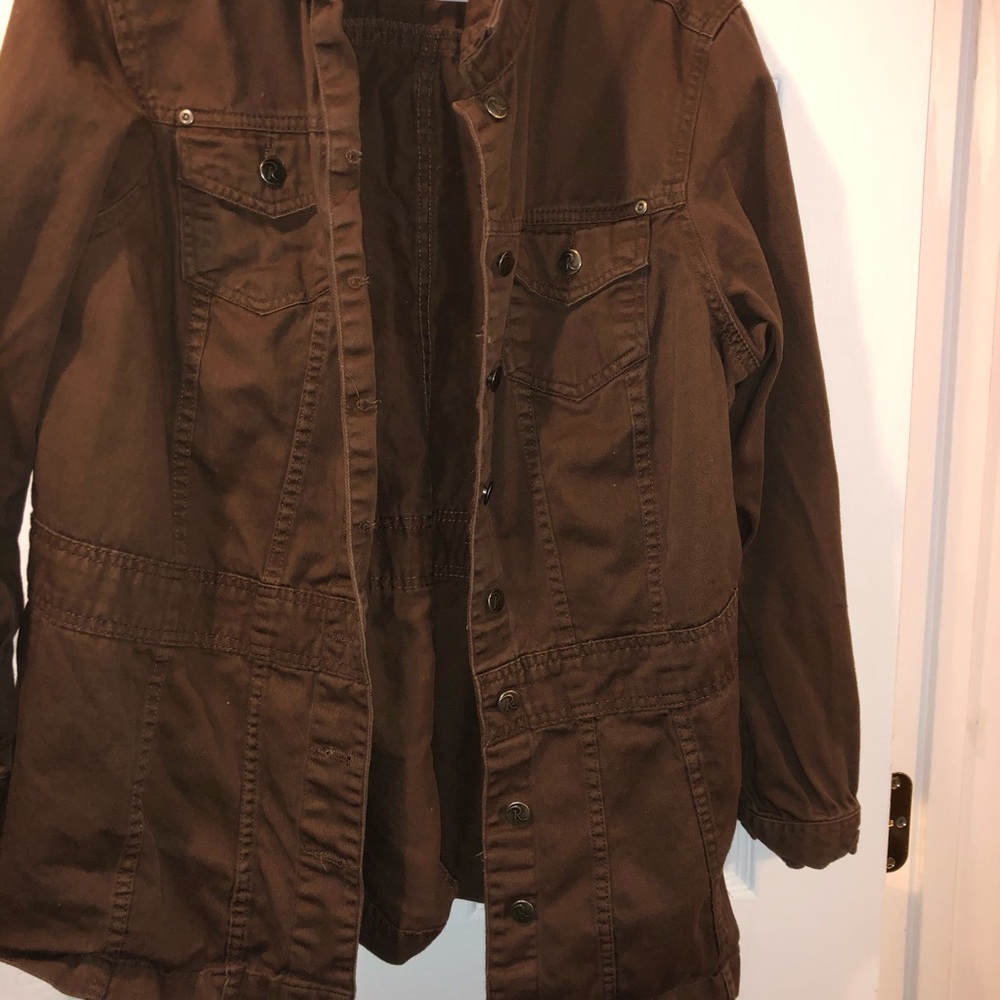 Brown Cargo Jacket